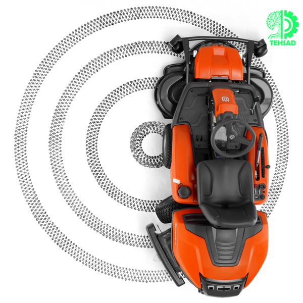 Райдер Husqvarna P 525DX + Кабіна 9679854-01 фото
