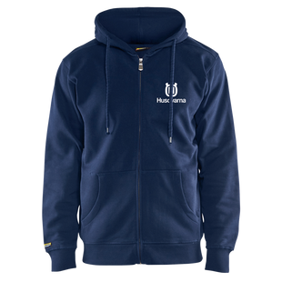Sweatshirt with hood, full zipped Navy Blue 5951030-02 фото